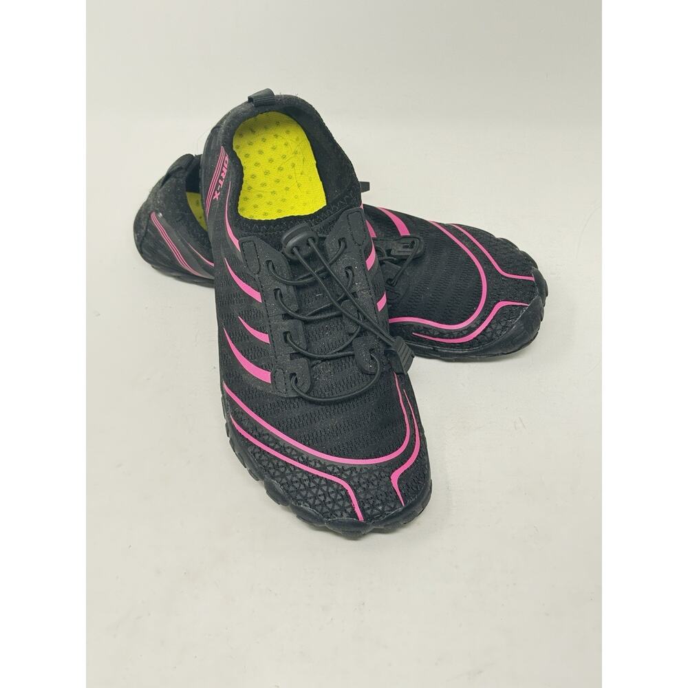 SportX Womens Shoes Size 10.5 Black Pink Barefoot Water Quick Dry - Picture 6 of 7